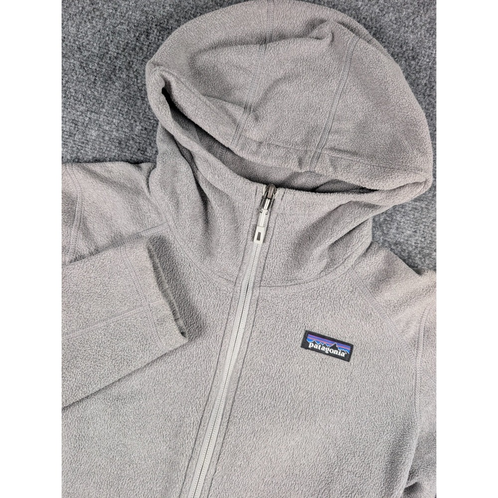 Patagonia Emmilen Hoody‎ Womens Small Gray Fleece Full Zip Outdoor